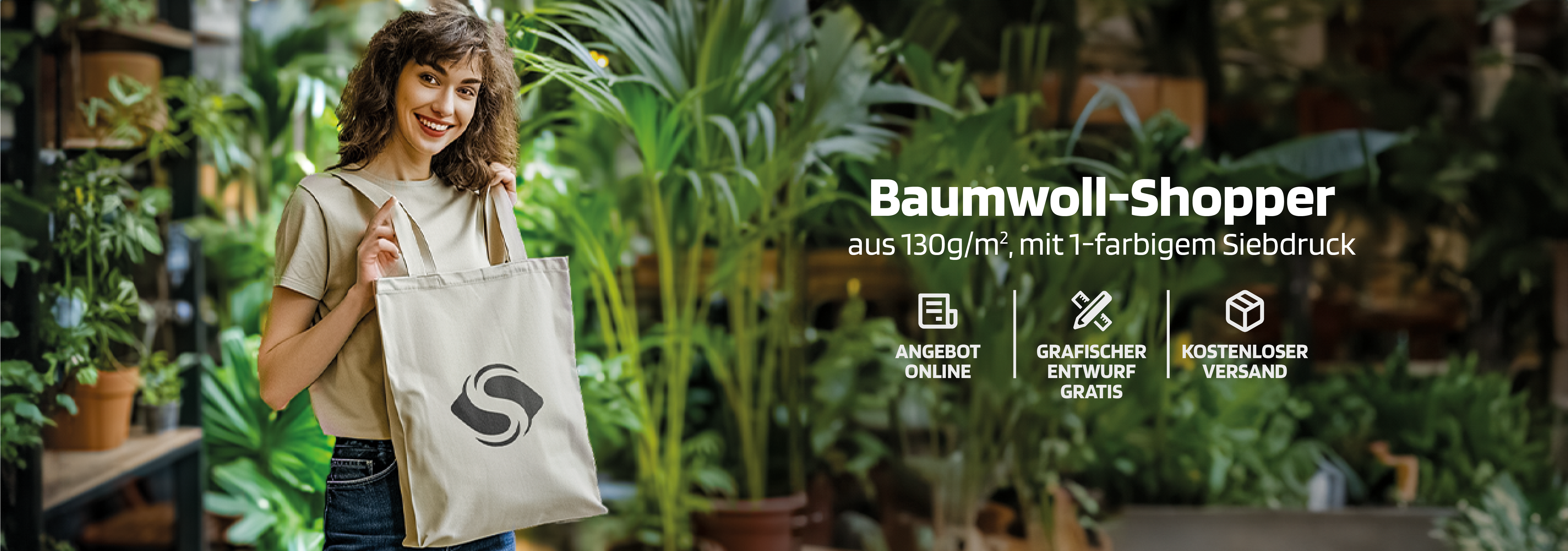 Baumwoll-Shopper