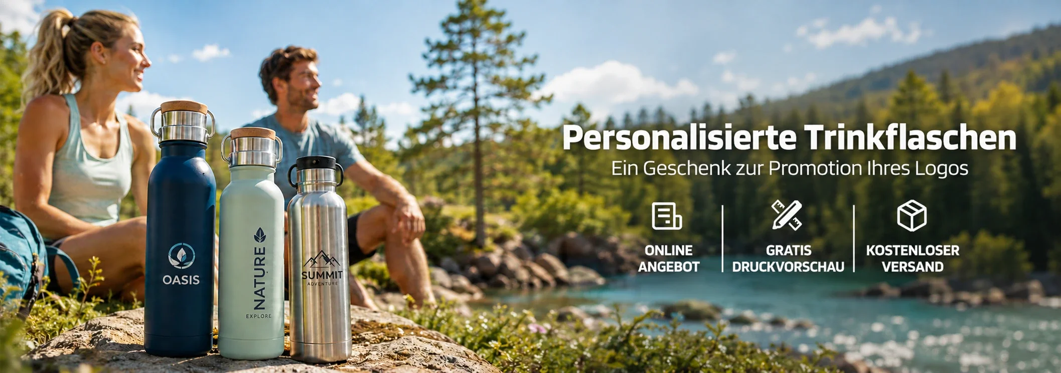 Personalisierte Trinkflaschen