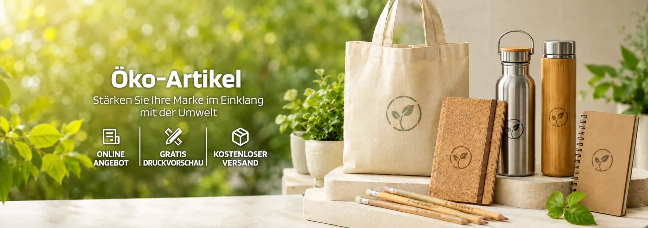 Nachhaltige Werbeartikel