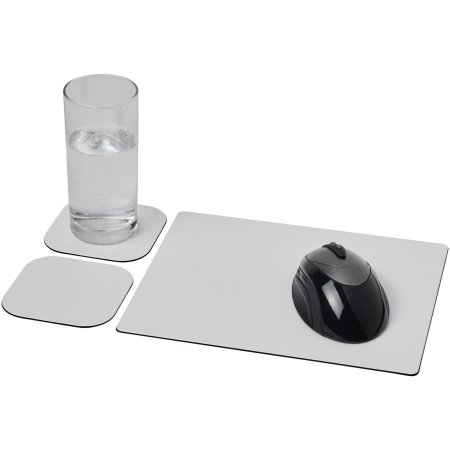 Set Brite-Mat® 3 con tappetino per mouse e sottobicchieri