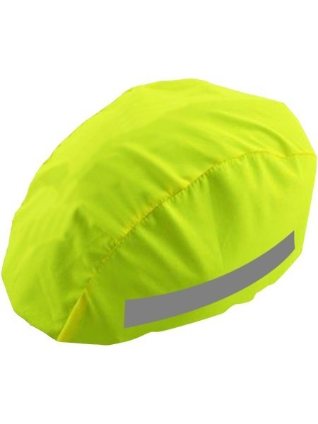 Housse de casque réfléchissante et imperméable André (jaune fluo