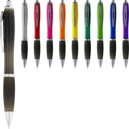 Nash ballpoint pen with soft touch grip