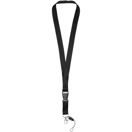 Lanyard porta cellulare Sagan con fibbia rimovibile