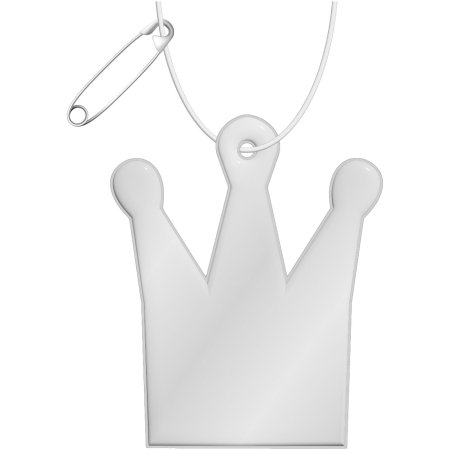 Gancio catarifrangente a forma di corona in TPU con catenella RFX™