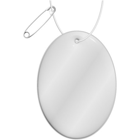 Gancio catarifrangente ovale in PVC con catenella RFX™