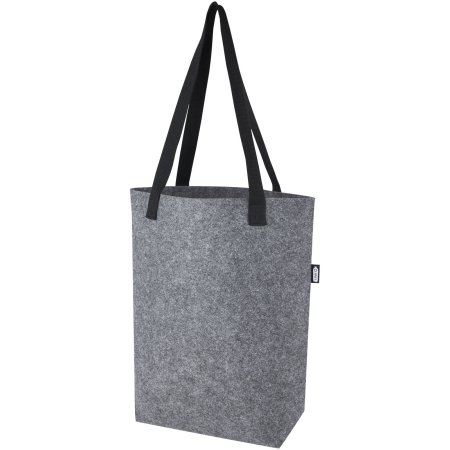 Tote bag con base ampia in feltro riciclato certificato GRS Felta - 12L