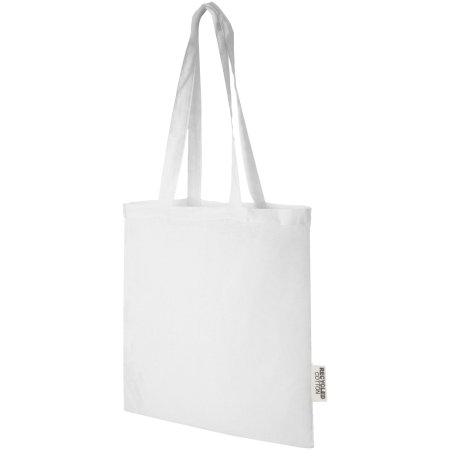 Tote bag in cotone riciclato da 140 g/m2 Madras - 7L