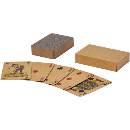 Set di carte da gioco in carta kraft Ace