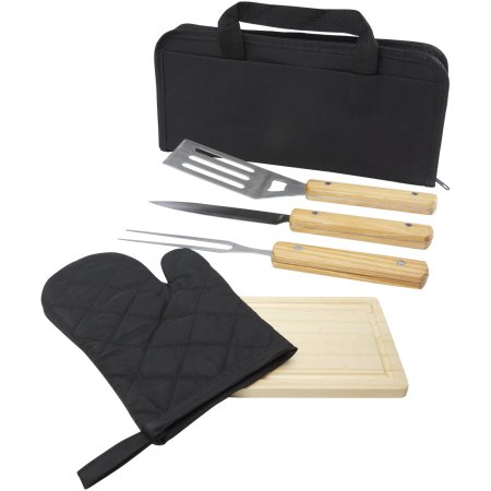 Set BBQ Gratar da 5 pezzi