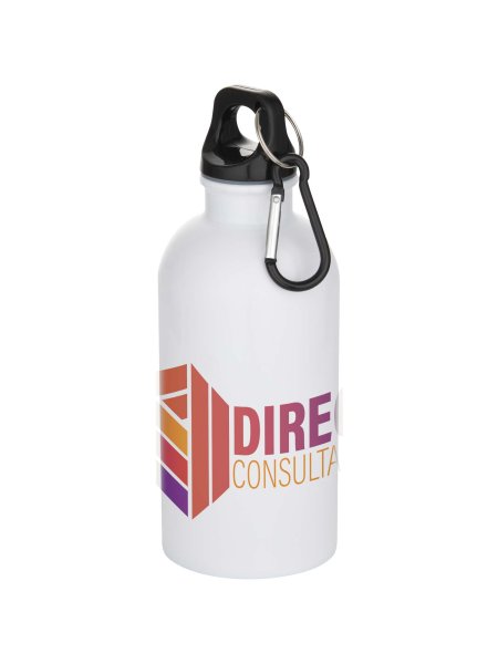 oregon-400-ml-rsc-zertifizierte-einwandige-sublimation-trinkflasche-aus-recyceltem-edelstahl-mit-karabinerhaken-weiss-2.jpg