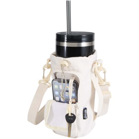 Borsa da viaggio per bottiglie in materiale riciclato da 2 litri Trip Aware™