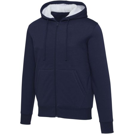 Sweat à capuche sherpa Natron intégralement zippé