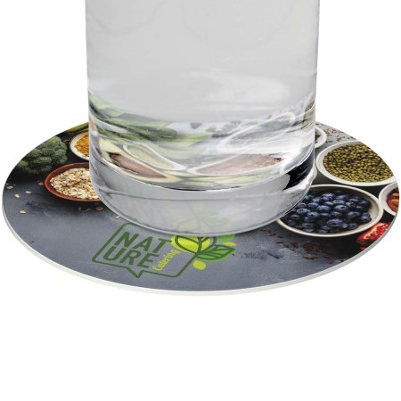 Sottobicchiere rotondo Lumin