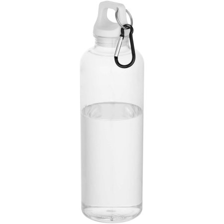 Bouteille d’eau Oregon de 750 ml en plastique recyclé certifié RCS avec mousqueton