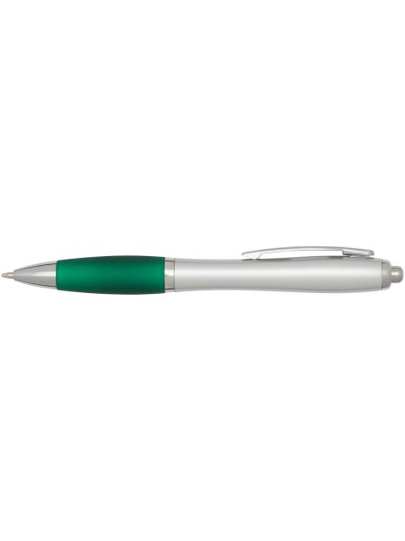 nash-rcs-kugelschreiber-aus-recyceltem-kunststoff-mit-silbernem-schaft-und-farbigem-griff-schwarze-tinte-grun-19.jpg
