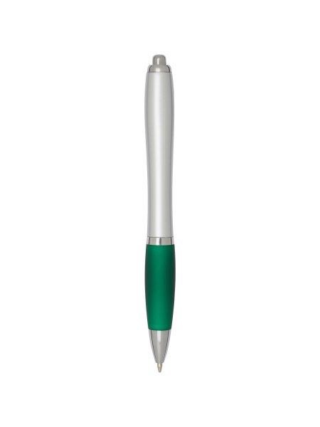 nash-rcs-kugelschreiber-aus-recyceltem-kunststoff-mit-silbernem-schaft-und-farbigem-griff-schwarze-tinte-grun-21.jpg