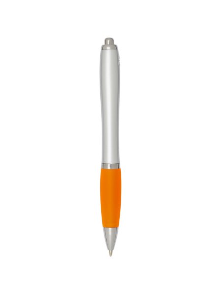 nash-rcs-kugelschreiber-aus-recyceltem-kunststoff-mit-silbernem-schaft-und-farbigem-griff-schwarze-tinte-orange-13.jpg