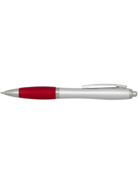 nash-rcs-kugelschreiber-aus-recyceltem-kunststoff-mit-silbernem-schaft-und-farbigem-griff-schwarze-tinte-rot-7.jpg
