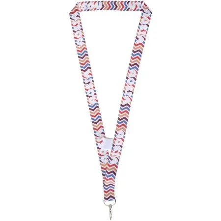 Lanyard con stampa a sublimazione e passante Neve